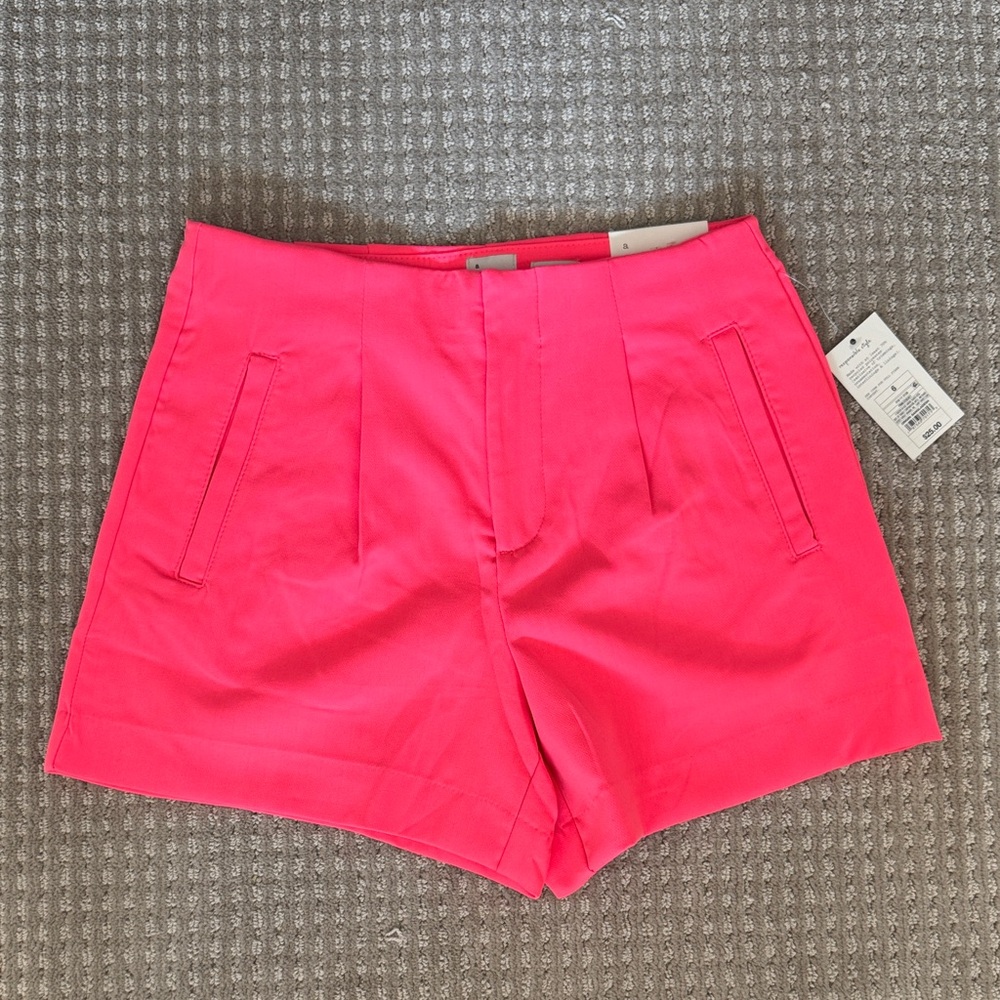 a new day High Waist Pink Women's Shorts